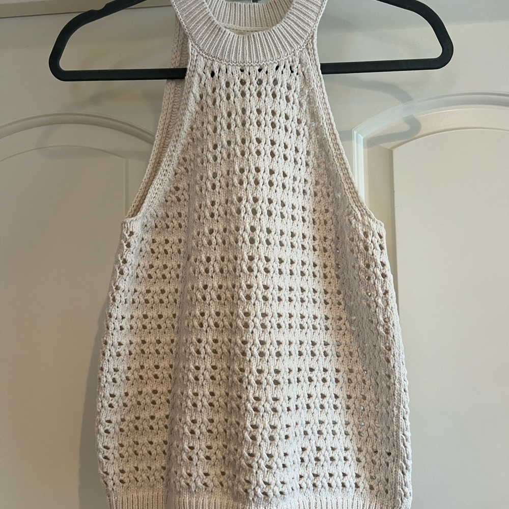 Universal Thread Cream Knit Tank Top